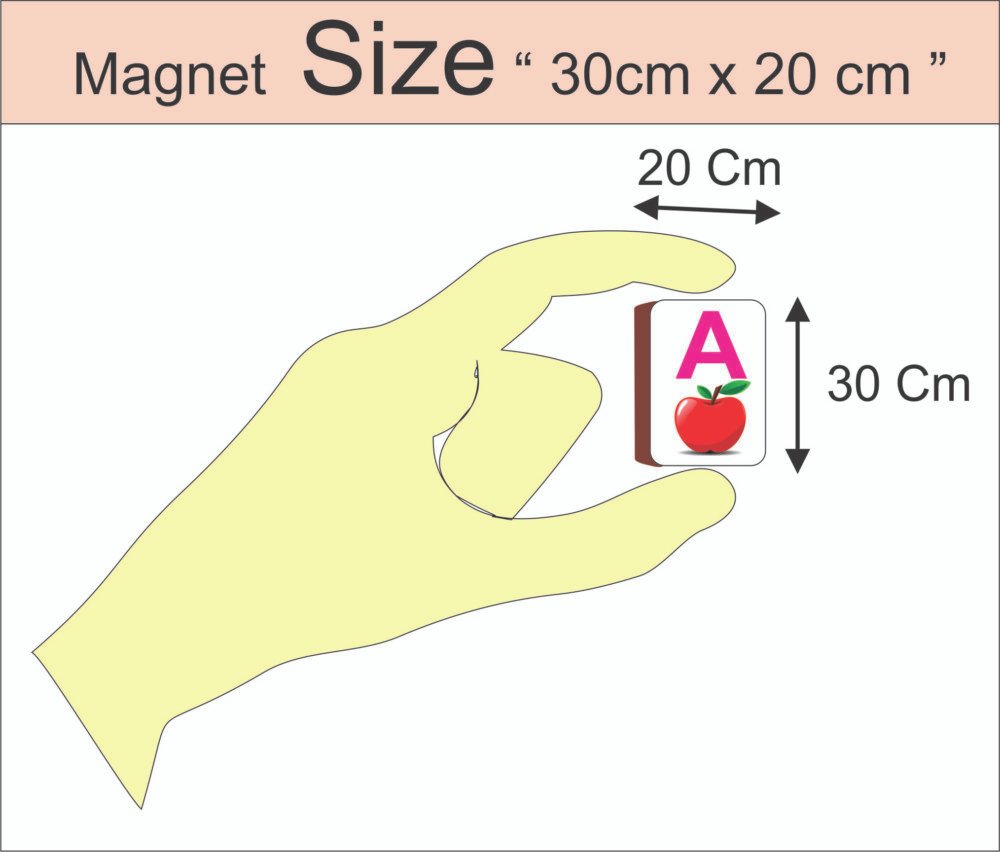 Shiksha Magnetti Capital alphabet with Pictures - Image 10