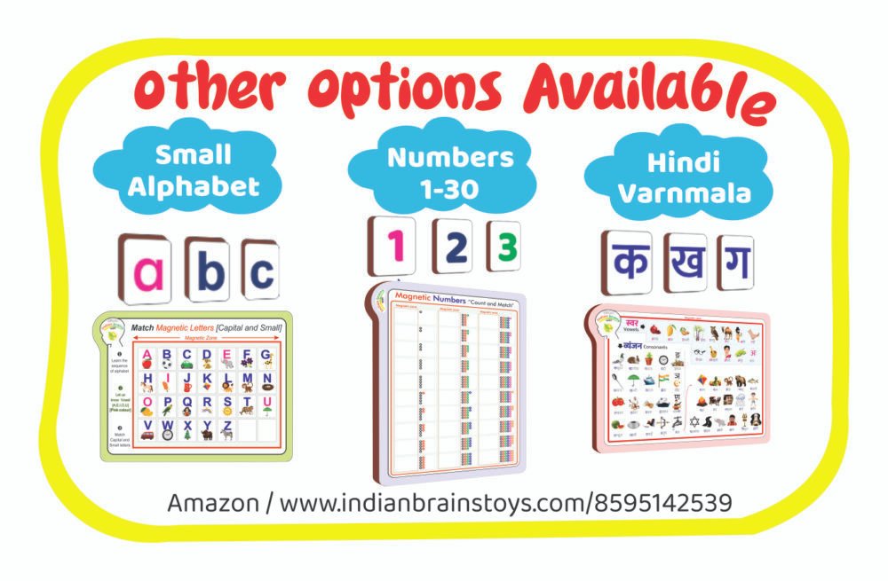 Shiksha Magnetti Capital alphabet with Pictures - Image 11