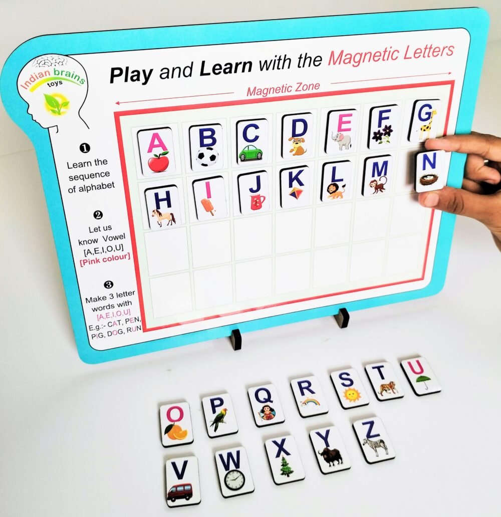 Shiksha Magnetti Capital alphabet with Pictures - Image 4
