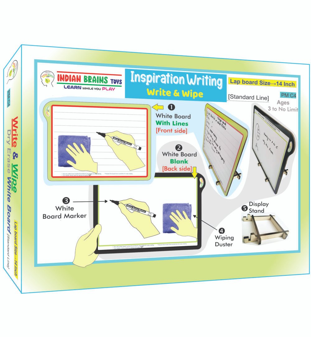 Inspiration Writing - Write & Wipe White Board Kit